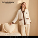 DANA FARROW flannel couple pajamas autumn and winter thickened warm coral velvet female cartoon winter men's home wear suit female 7820 M female model 80-95Jin Jin equals 0.5 kg
