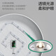Op Light Official Full Spectrum LED Tri-Proof Ceiling Lamp Round Bathroom Bathroom Balcony Bedroom Kitchen and Bathroom Lamp 20W Limited to One Piece Trial Price White Frame--White