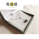 Yu Guojue seawater black pearl gold Y chain pendant clavicle chain adjustable female red 8 points 59mm 40cm