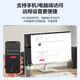 Hikvision Face Time Attendance Access Control All-in-one Commuting Face Fingerprint IC Card Punch Machine Access Control Switch Video Intercom Host Company Organization D13 Series D13S Face Swipe Card Cable Version + WiFi Package 2 Double-Opening Wooden Doors and Iron Doors