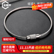 Jinguluo Today/next day delivery Wire lock buckle Wire rope key ring Stainless steel wire ring 2.0mm*30cm (10 pieces) KZS-1127