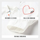 Annai children's clothing girls lapel long-sleeved shirt 2025 spring and autumn new style medium and large children's white shirt versatile off-white 150