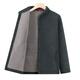 Xiaofu middle-aged and elderly men's velvet thickened dad's winter warm jacket tops cold-proof bottoming shirt for the elderly and grandpa inner wear