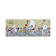 The third is Takashi Murakami, Summer Flower Field with Golden Sky, Canvas Print, Mural Living Room Sofa Background Decorative Painting, Black Aluminum Alloy 36*91cm