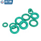 GUWANJI fluorine rubber O-ring high temperature resistant sealing ring green O-type rubber gasket wire diameter 1.5/2/2.4/3.1-5mm outer diameter 58x3.1mm (5 pieces)