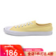 Converse Unisex Jack Purcell Open Smile Versatile Non-Slip Wear-Resistant Milk Yellow Low-top Sneakers A11964C A11964C 37.5