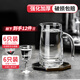 Green apple white wine glass wine dispenser set, thickened glass one-cup tasting shot glass, two-two-cup wine divider