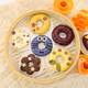 Yusenyi Donut Set Mold Fancy Baked Bagel Cartoon Bun Mold Full Cake Household Dough Maker Round Donut Round Donut 1g