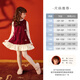 JELLYBABY bow high-end fashion princess dress 25 new winter style girls' vest dress for older children