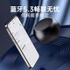 Mini small steel cannon Bluetooth speaker Exquisite and compact portable outdoor speaker Wireless subwoofer car portable HIFI high quality Desktop ornaments Moonlight Silver