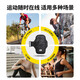Explorer (TAN XIAN ZHE) mobile phone bag, running mobile phone carrying artifact, sports fitness arm bag, portable outdoor hiking arm bag, mountaineering bag, anti-sweat black breathable model