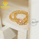 MARDOTG Citrine Bracelet Women's Double Circle Crystal Bracelet as a gift for your girlfriend. Please note your hand circumference when placing an order.