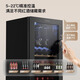 Candor Constant Temperature Red Wine Cabinet Home Wine Cabinet Living Room Office Small Red Wine Tea Beverage Refrigerator Fresh Cabinet Wine Cabinet Ice Bar Dual-Purpose | CN-142 142L