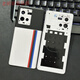 Original suitable for iqoo10pro glass back cover IQOO10PRO back shell IQOO10 mobile phone battery cover back screen iQOO10Pro legendary white belt cooling post/shockproof shell