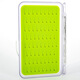 Green fly bait storage box silicone fly bait box transparent flip cover thickened fishing gear box wholesale green small size