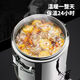 Baichao three-layer insulated bucket for commercial stalls, large capacity stainless steel insulated rice bucket, tea and soup bucket with faucet, ice powder bucket, water capacity 12Jin Jin is equal to 0.5kg, super thermal insulation without faucet