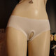 Universal sexy ice silk one-piece low-waist men's and women's open underwear bed sexy underwear passionate temptation free of charge three white