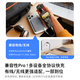 Turas comes with cable + wireless charging, ultra-thin magnetic power bank, 3C certified, can be used on airplanes, mobile power supply, portable 10,000 mAh large capacity, suitable for Apple 17/16 Huawei Gray