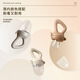 Jingqiao baby fruit food supplement bite bag bite and play food pacifier fruit and vegetable juice artifact baby bite device white 1 pack