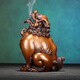 Copper Xinxiang copper lion incense burner household indoor incense ceremony tea ceremony supplies plate incense burner antique auspicious animal copper tea pet 23#