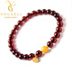 Yogurt natural blood amber bracelet for women, amber beeswax, jasper, pearl, turquoise, south red bracelet, single circle, beads 10mm