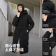 Bosideng 25 years winter down jacket 90 velvet women's loose extra long thickened hooded New Year's red jacket