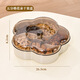 Pengjing Fruit Plate Home Living Room Coffee Table Candy Box Dried Fruit Plate Fruit Plate Housewarming Snacks Nut Storage 5-Gate Dried Fruit Box
