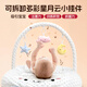Keyoumeng baby toys newborn meeting gift 0-6 months mother and baby supplies gift box practical baby one-month-old gift patting to sleep + slope mat + toy stand + saliva towel soothing and sleeping anti-scare God Baitian device bed 1 middle bed 3