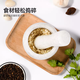 Yusenyi natural marble garlic mortar stone garlic mortar stone mortar garlic artifact hammer grinding household manual old-fashioned smashing medicine marble garlic pounder (white jade)