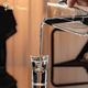 Yusenyi household high-end light luxury crystal glass white wine glass set in the ancient style two-liang wine container one cup bullet cup (crystal handleless 6 pots 6 cups) 100ml crystal handleless wine dispenser x6-10ml crystal bullet