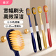 Japanese-style 54-hole classic wide-head toothbrush with soft bristles for comfortable teeth cleaning for couples. Random delivery of 3 soft bristles.