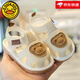 G.duck baby sandals for men and women 012 years old baby soft bottom non-slip toe cartoon sandals for toddlers 2025 new style 2506 beige inner length 11.5 cm 16