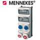 MENNEKES AMAXX combination socket box item number distribution box control box red