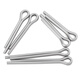 Jinggong GB91 carbon steel galvanized split pin bayonet whistle hairpin pin A3 steel U-shaped pin steel pin D1-D5 4 40 (100 pieces)