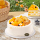 GANSO No. 10 Fruit Love Fresh Milk Cake 1150g Birthday Cake Same Day Delivery Animal Cream