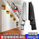 Fantasy German imported quality stair cabinet heavy-duty slide rail bottom drawer storage cabinet thickened telescopic rail pull-out load-bearing aviation grade steel heavy-duty stair rail 600-1100 silver