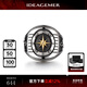 IDEAGEMER original design 925 silver compass ring for men, trendy retro ring, domineering single men's personalized retro ring, other numbers can be ordered for customization - 20 days for pre-sale