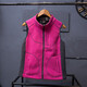 Ayub's new autumn and winter outdoor fleece vest for women, windproof warm vest, polar fleece top for hiking, mountaineering and cycling women