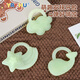 TYRY.HU Soothing Teether Whale Stars and Clouds Baby Teether Teething Period Molars Can Be Boiled Baby Teether 4 Months+ Whale-Bud Green 1 Pack