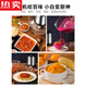 MZXM Japan-imported quality meat grinder household electric small meat grinder stirring minced vegetables pepper ginger garlic paste multi-functional 1.8 double gear glass bowl single knife