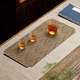 Perfect Chinese Xiangyun Waterproof Tea Mat Insulated Tea Mat Zen Table Runner Maroon