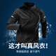 Bmai running sports jacket men's windproof quick-drying cycling jersey rainproof windbreaker thin jacket spring waterproof training top black half zipper windproof quick-drying M 100-120Jin Jin equals 0.5 kg