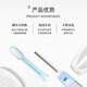 KISS YOU Japan Negative Ion Toothbrush Fine Bristle Toothbrush No Toothpaste Needed Deep Cleaning Toothbrush Replacement Heads 2 Pack*2