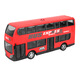 Children's electric remote control car simulation bus bus wireless remote control charging boy toy wholesale model car 666-676NA red extended bus