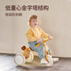 Kidpop children's tricycle bicycle 1 to 3 years old balance car can slide and ride baby sliding walker Spring Green