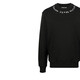 Versace (VERSACE) JEANSCOUTURS23 letter collar sweatshirt men's black black S