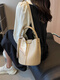 Bags for Women 2025 New Casual Commuting Handbag Fashion Versatile Shoulder Crossbody Bag Niche Texture Bucket Bag Cream Green