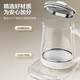SUCPOYE teapot multifunctional household kettle decoction teapot office flower teapot thermal insulation teapot porridge pot white 316 food grade health pot upgraded with rigid lid 1.8L