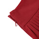 ELLE KIDS Children's Clothing Wide Waist Pleated Umbrella Skirt Girls Winter New French A-line Profile Horse Year Red Half Skirt New Year Red 165 (M)