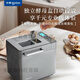 2023 New 4705 Bread Machine Household Fully Automatic Small Cake Machine Mixer Multifunctional Steamed Bun Machine Gray DL-4705